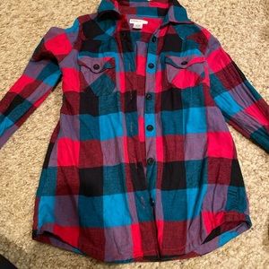 Women’s size medium plaid O’Neill button up